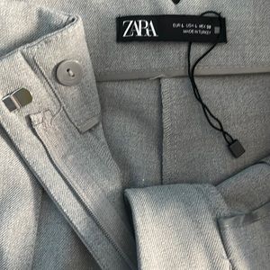 Zara high waisted trousers